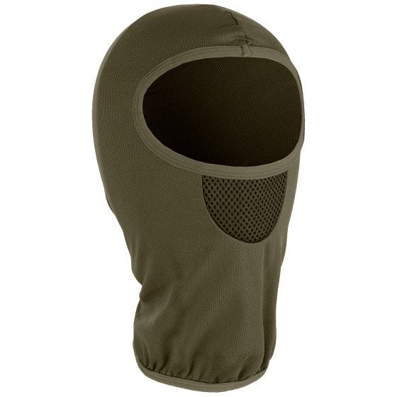 Pasamontañas táctico MFH con una abertura en OD Green