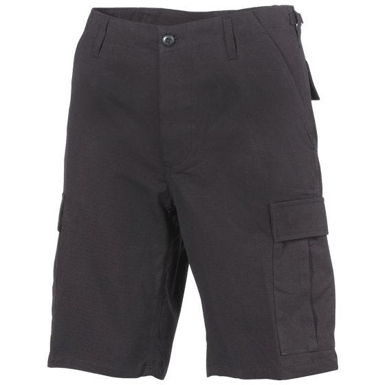 Bermudas MFH US BDU de Ripstop en negro