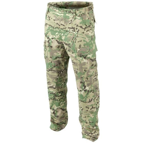 Pantalones MFH BDU Combat de Ripstop en Operation Camo