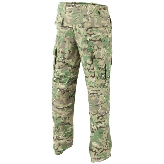 Pantalones MFH BDU Combat de Ripstop en Operation Camo