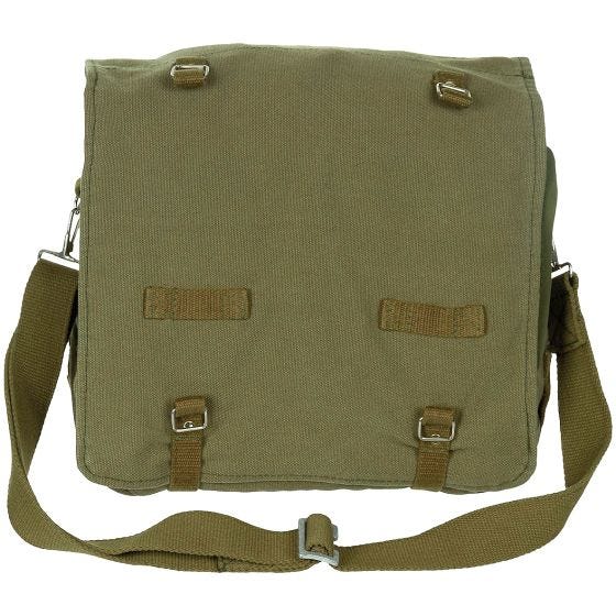 Bolsa MFH BW Combat grande en OD Green Stonewashed