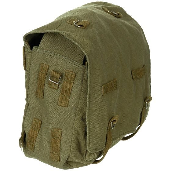 Bolsa MFH BW Combat grande en OD Green Stonewashed