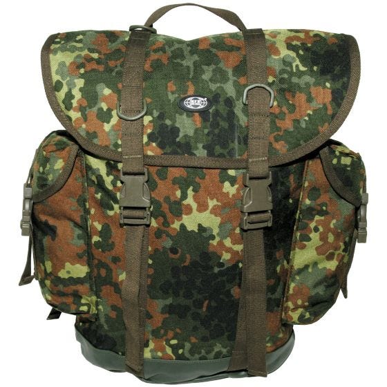 Mochila de montaña MFH German Army de Cordura en Flecktarn