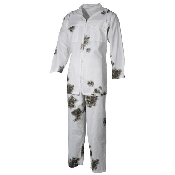 Traje de camuflaje reversible MFH BW en Snow Camo