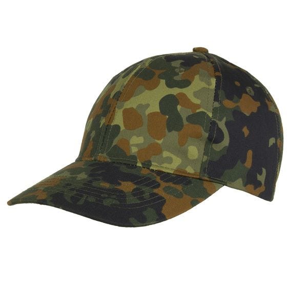 Gorra de béisbol MFH en Flecktarn