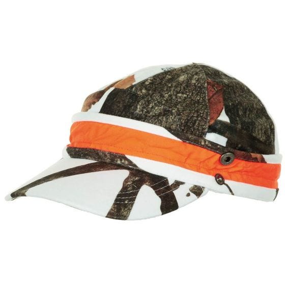 Gorra MFH Hunter con tira fluorescente en Hunter Snow