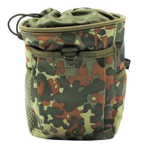 Bolsa MFH Dump con sistema MOLLE en Flecktarn
