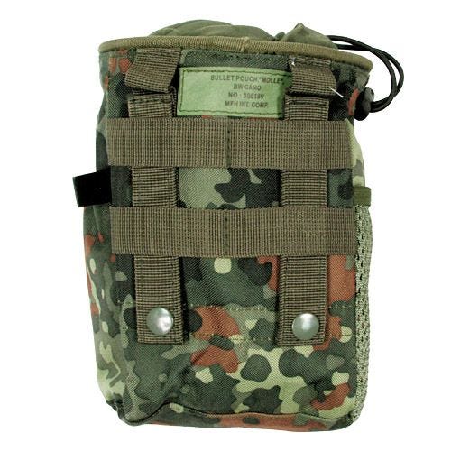 Bolsa MFH Dump con sistema MOLLE en Flecktarn