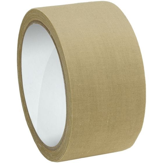 Cinta adhesiva de tela MFH de 5 cm x 10 m en caqui
