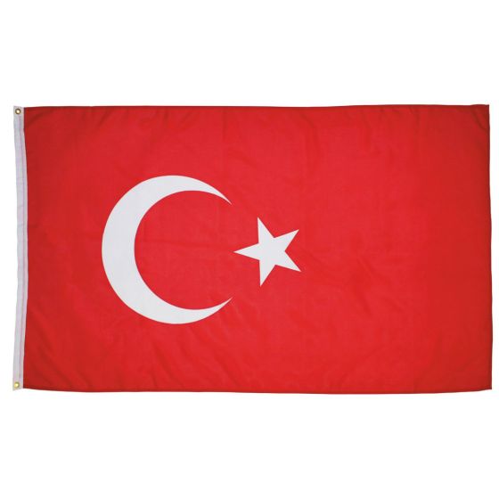 Bandera de Turquía MFH de 90 x 150 cm