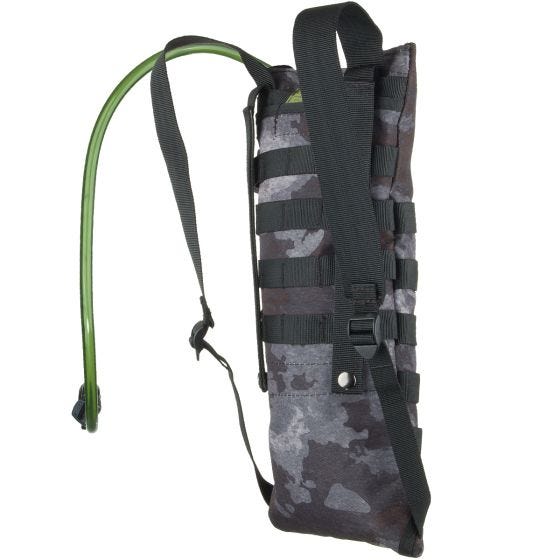 Set de hidratación MFH con bolsa y funda MOLLE en HDT Camo LE
