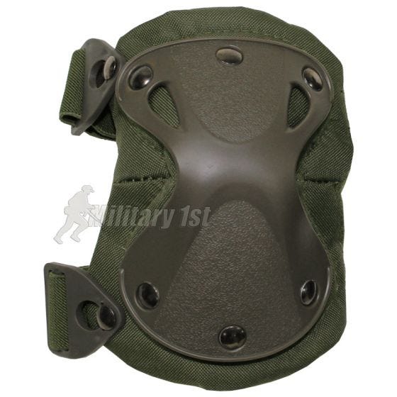Rodilleras MFH Defence en verde oliva