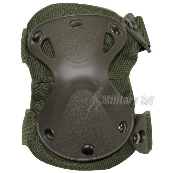 Rodilleras MFH Defence en verde oliva