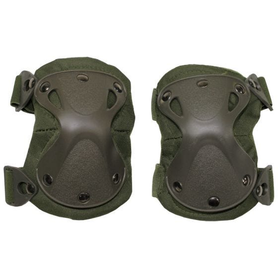 Rodilleras MFH Defence en verde oliva