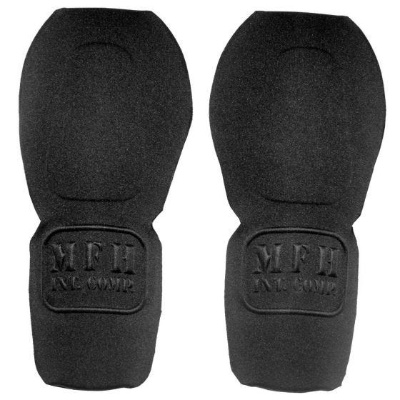 Rodilleras MFH para pantalones «Mission» en negro