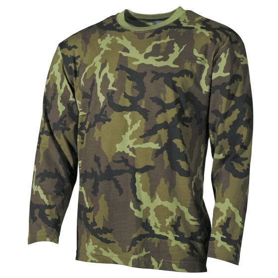 Camiseta de manga larga MFH en Czech Woodland