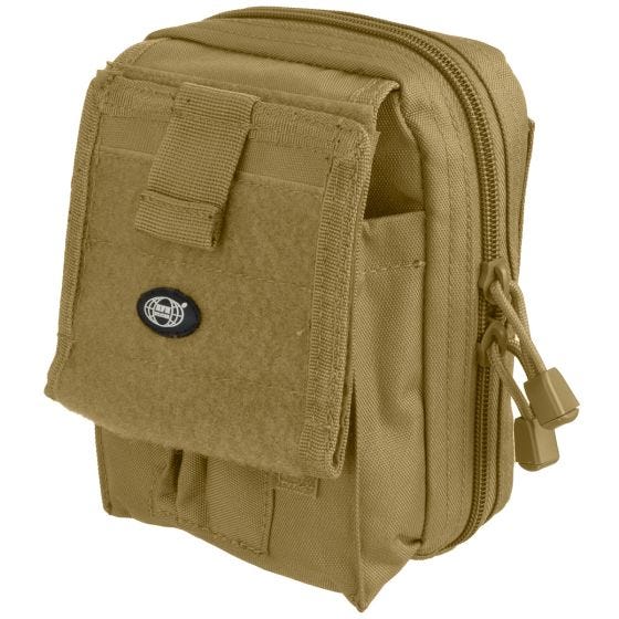 Funda para mapa MFH compatible con sistemas MOLLE en Coyote Tan