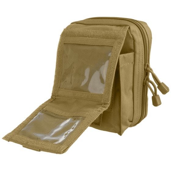 Funda para mapa MFH compatible con sistemas MOLLE en Coyote Tan