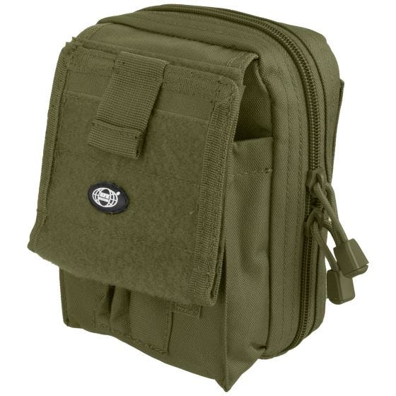 Funda para mapa MFH compatible con sistemas MOLLE en OD Green