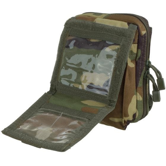 Funda para mapa MFH compatible con sistemas MOLLE en Woodland