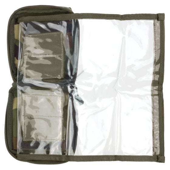Funda para mapa MFH compatible con sistemas MOLLE en Woodland