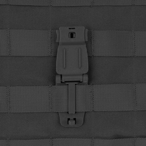 Adaptador de clip para sistemas MOLLE MFH de plástico en negro