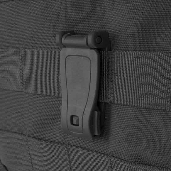 Adaptador de clip para sistemas MOLLE MFH de plástico en negro