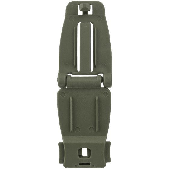 Adaptador de clip para sistemas MOLLE MFH de plástico en OD Green
