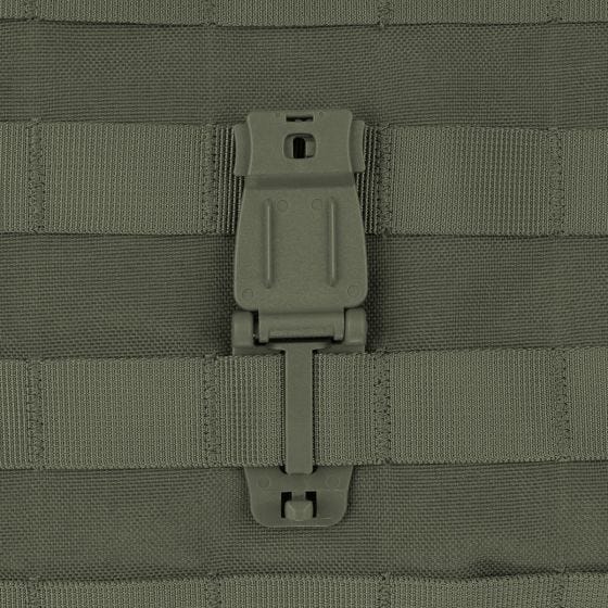 Adaptador de clip para sistemas MOLLE MFH de plástico en OD Green