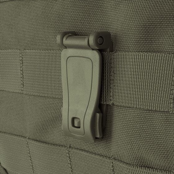 Adaptador de clip para sistemas MOLLE MFH de plástico en OD Green
