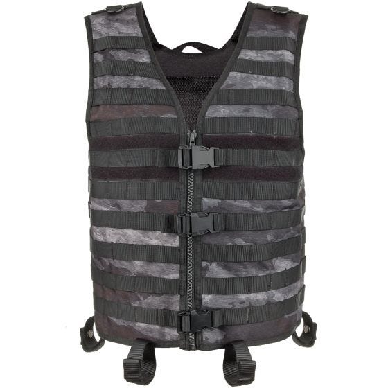 Chaleco MFH MOLLE Light en HDT Camo LE