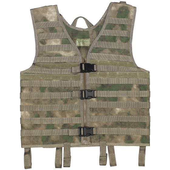 Chaleco MFH MOLLE Light en HDT Camo FG