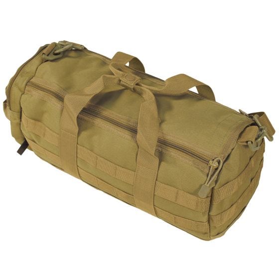 Bolsa MFH compatible con sistemas MOLLE de 12 l en Coyote Tan