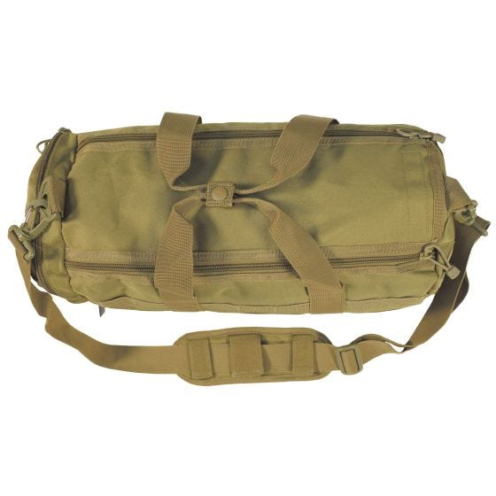 Bolsa MFH compatible con sistemas MOLLE de 12 l en Coyote Tan