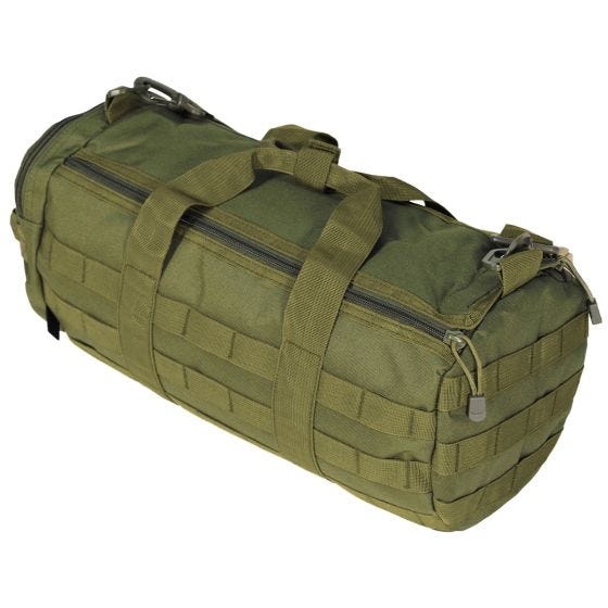 Bolsa MFH compatible con sistemas MOLLE de 12 l en OD Green