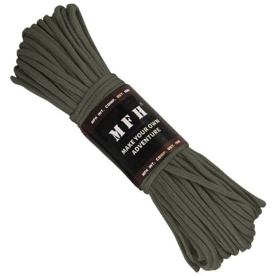 Paracord MFH de 30,5 m en follaje