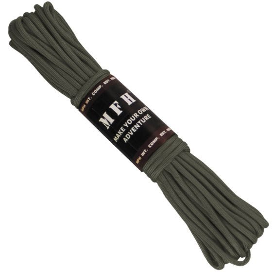 Paracord MFH de 15,2 m en follaje