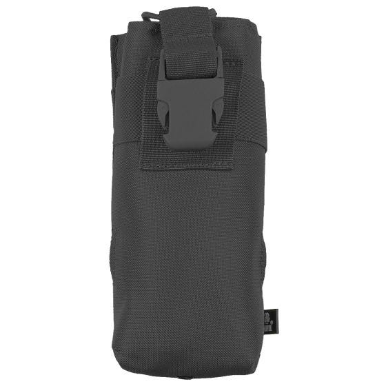 Funda para radio MFH PRC 148 MBITR con sistema MOLLE en negro