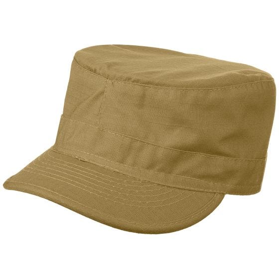 Gorra militar MFH BDU Field de Ripstop en Coyote Tan