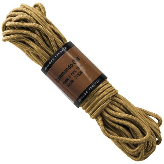 Cuerda MFH de 5 mm de grosor en Coyote