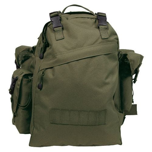 Mochila combo MFH en verde oliva
