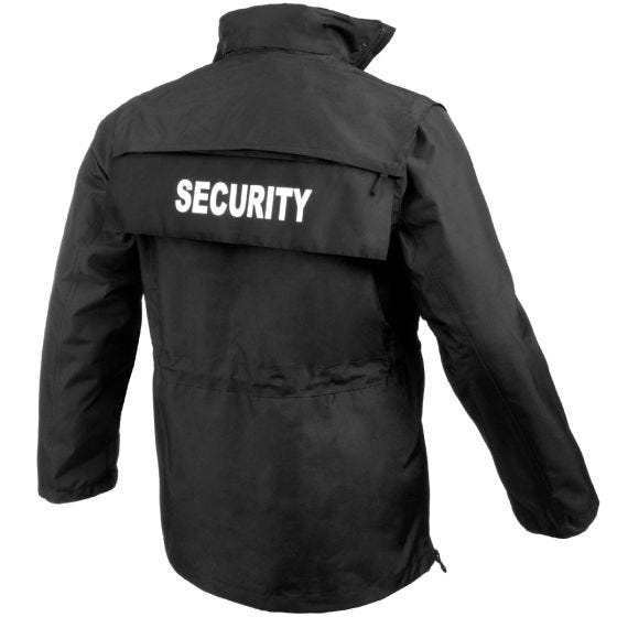 Chaqueta MFH Security en negro