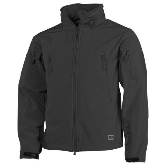Chaqueta ligera MFH Scorpion en negro