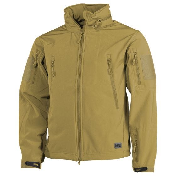 Chaqueta ligera MFH Scorpion en Coyote Tan