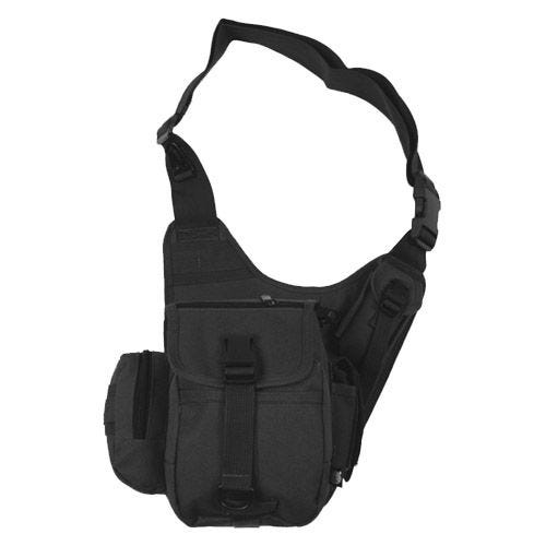 Bolso bandolera MFH Combat en negro