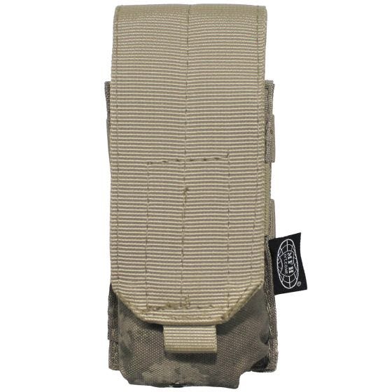 Portacargador individual MFH M4/M16 con sistema MOLLE en HDT Camo AU