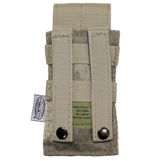 Portacargador individual MFH M4/M16 con sistema MOLLE en HDT Camo AU