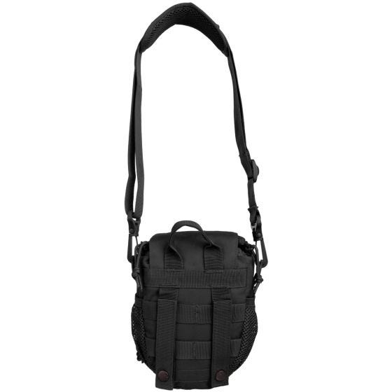 Bolso bandolera MFH Skout compatible con sistemas MOLLE en negro