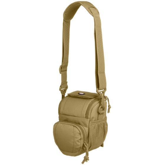 Bolso bandolera MFH Skout compatible con sistemas MOLLE en Coyote Tan