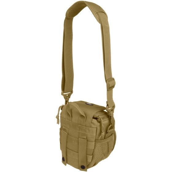 Bolso bandolera MFH Skout compatible con sistemas MOLLE en Coyote Tan
